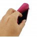 FixtureDisplays® Cell Phone Purse Shoulder Bag Women Girl Sythetic Suede Leather Rose Color Handbag with Adjustable Strap 15355-ROSE  RED